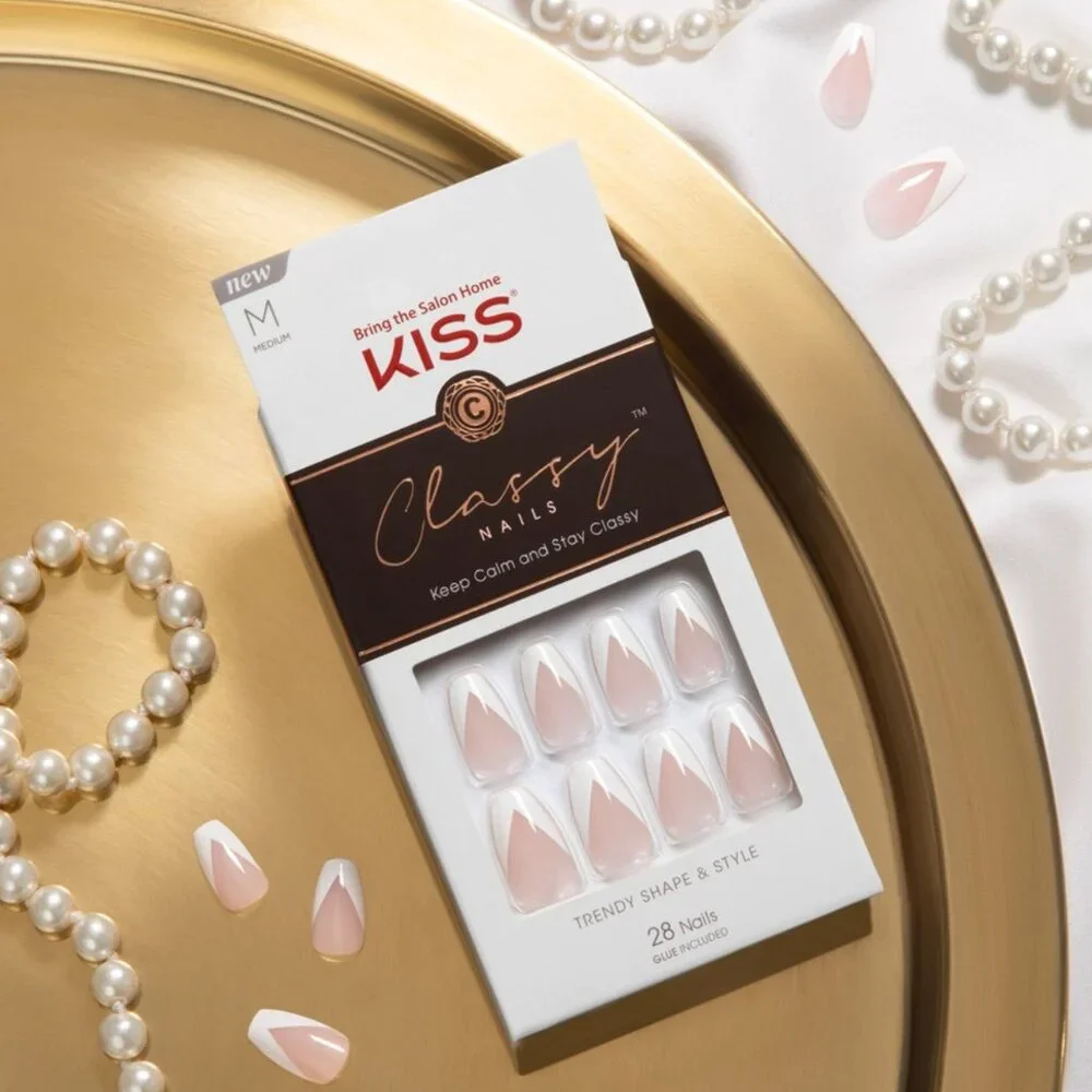 KISS Classy Manicure & Special Design Pedicure Set - French Mate